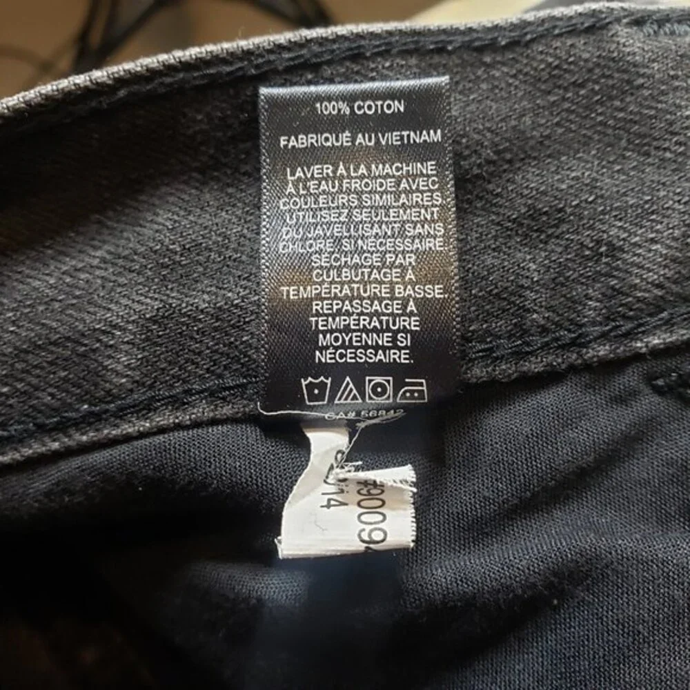 Express jeans destroyed